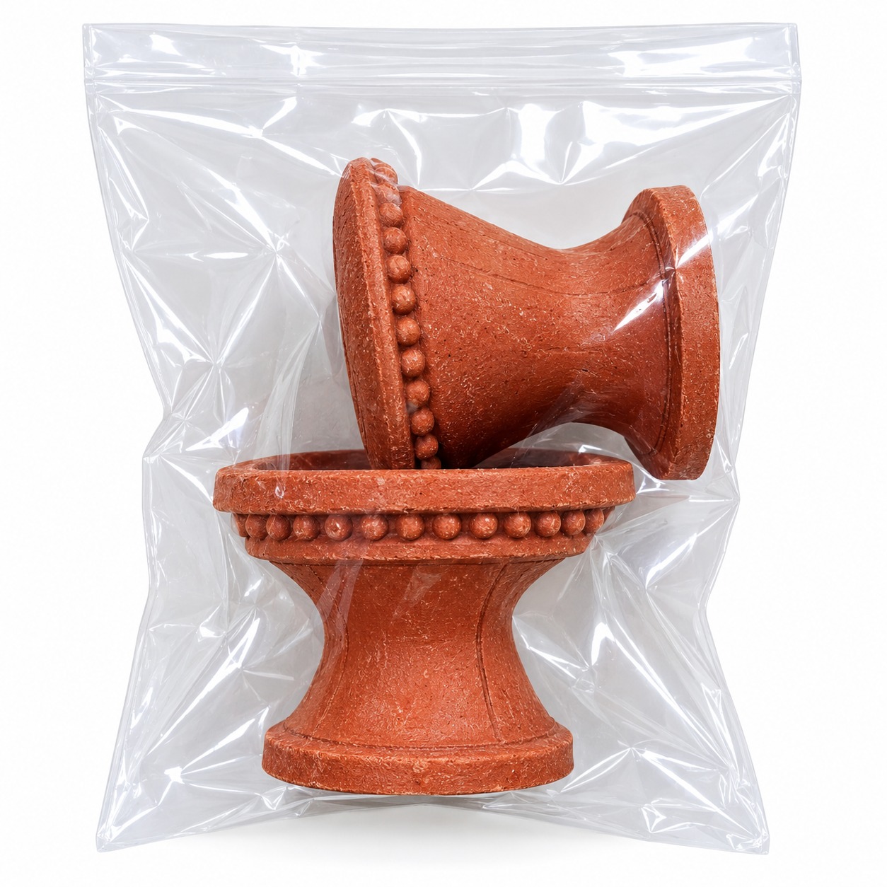 Clay oil lamps - 2