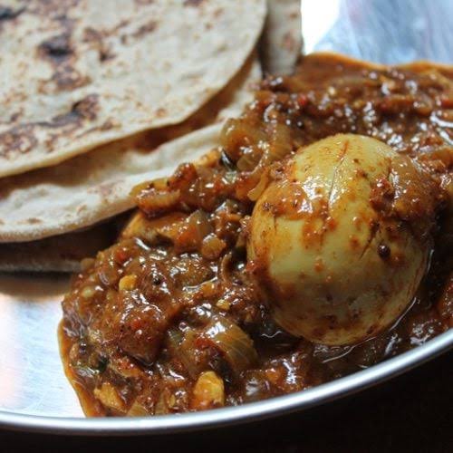 Egg Curry with Chapati