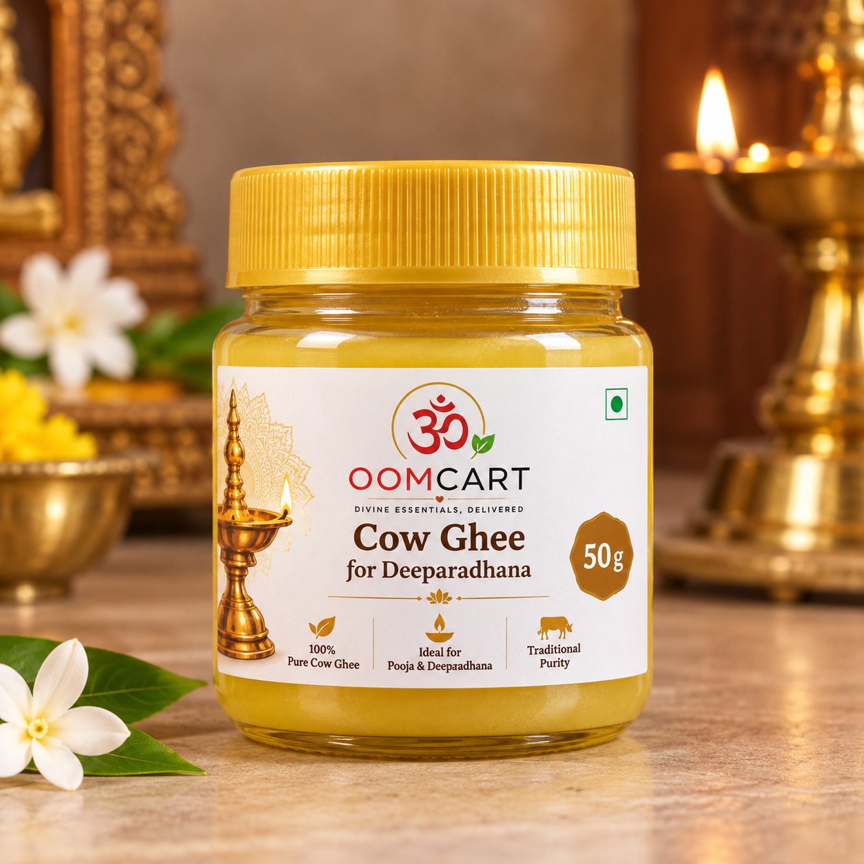 Divine Cow Ghee for Deeparadhana