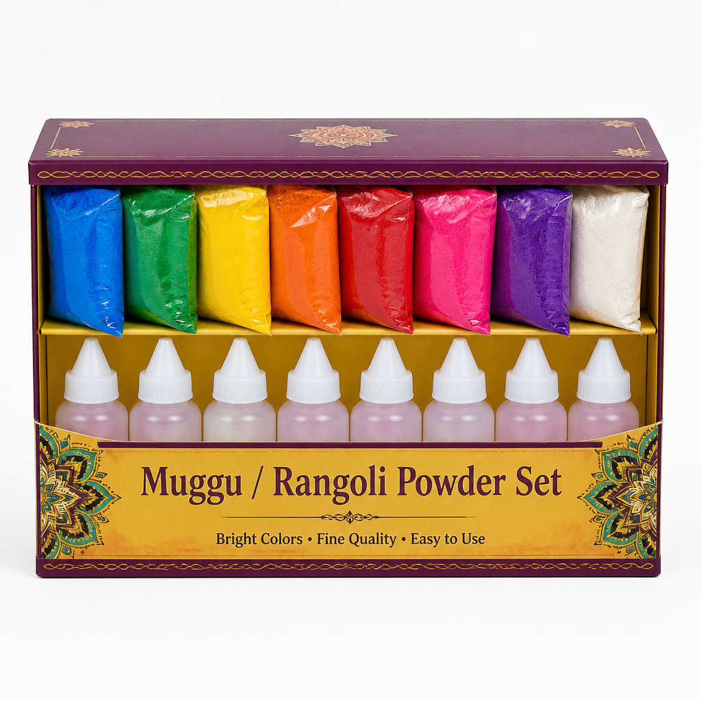Muggu / Rangoli Powder Set