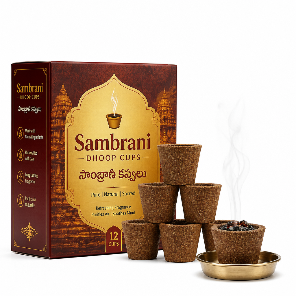 Sambrani Dhoop Cups