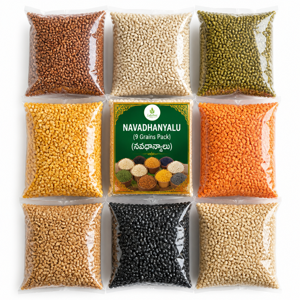Navadhanyalu (9 Grains Pack)