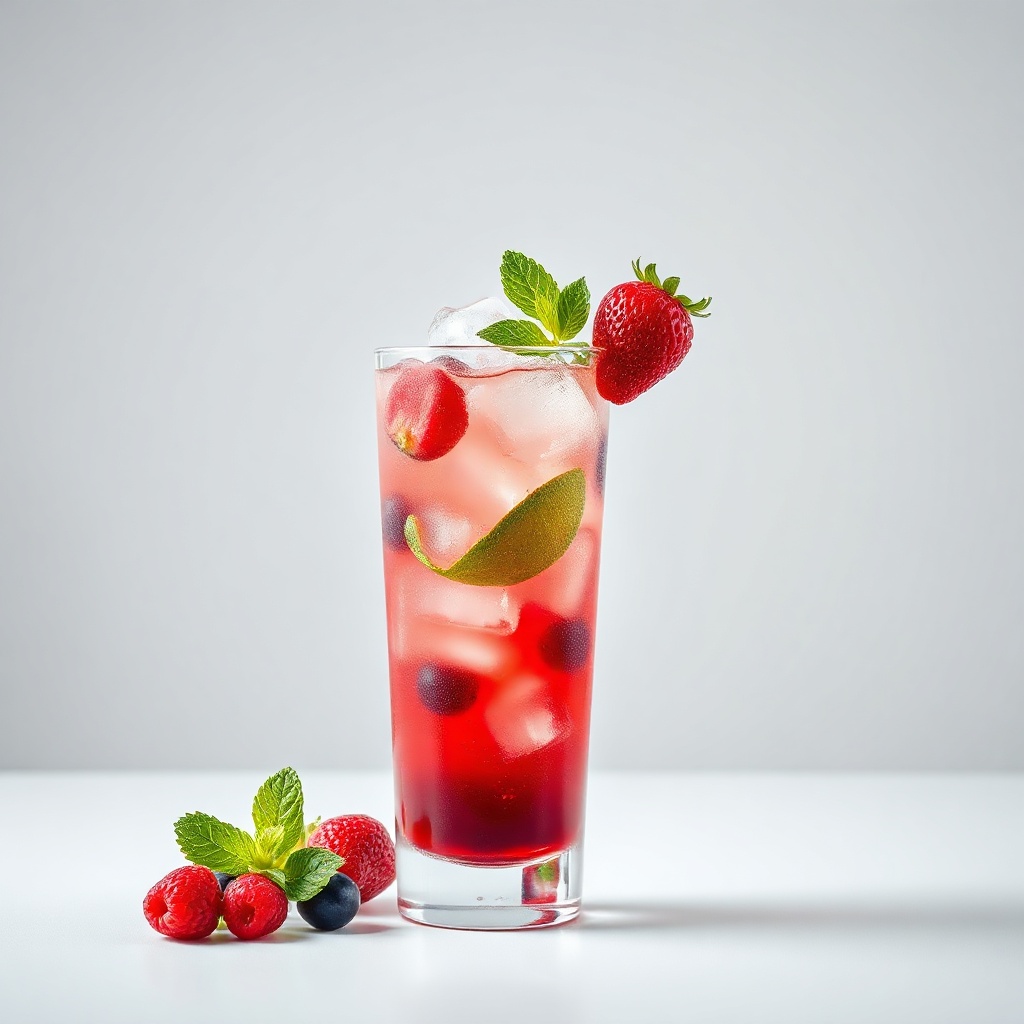 Mixed Berry Mojito