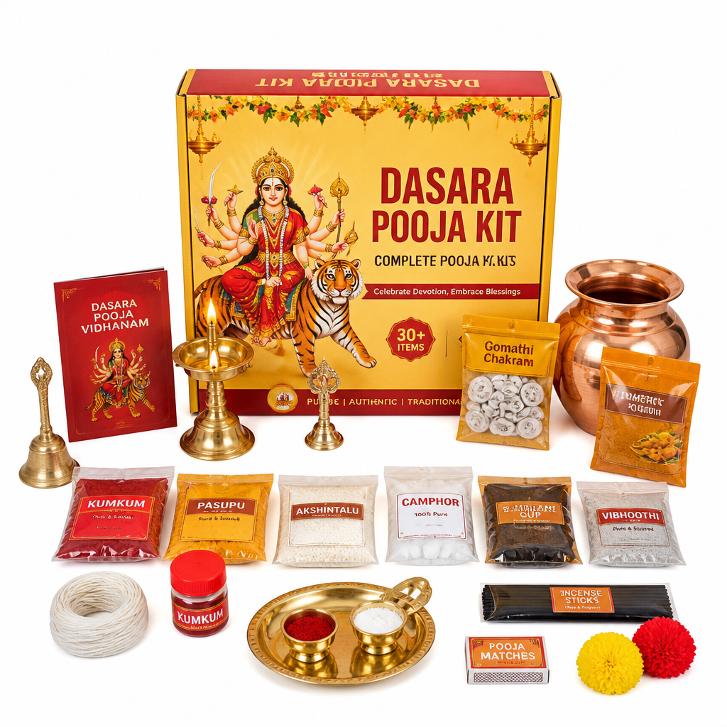 Dasara Special Pooja Kit – Complete Devi Pooja Essentials