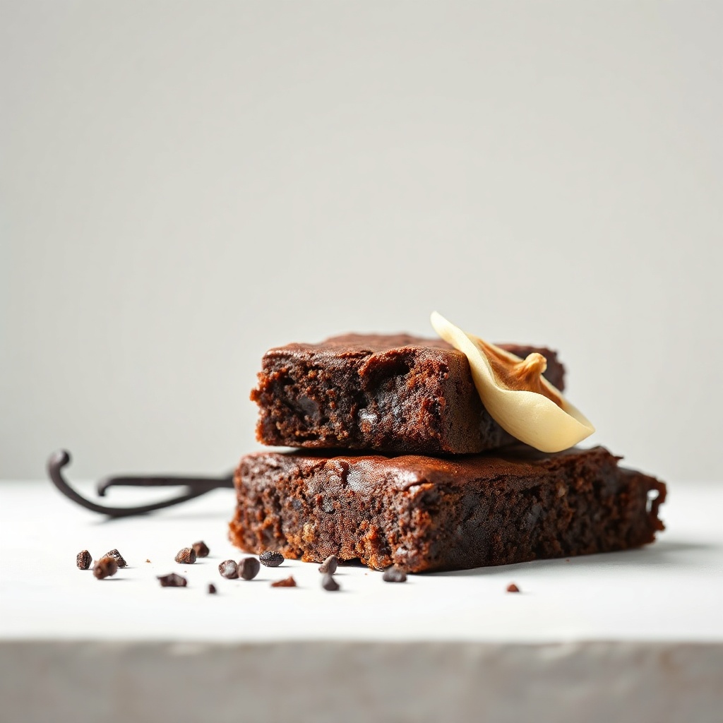 Brownie With Vanilla
