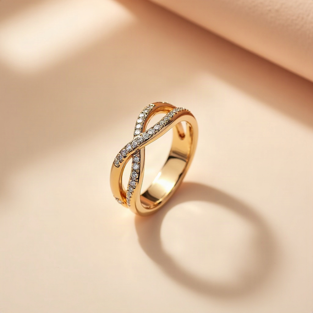Twisted Vine Diamond Ring