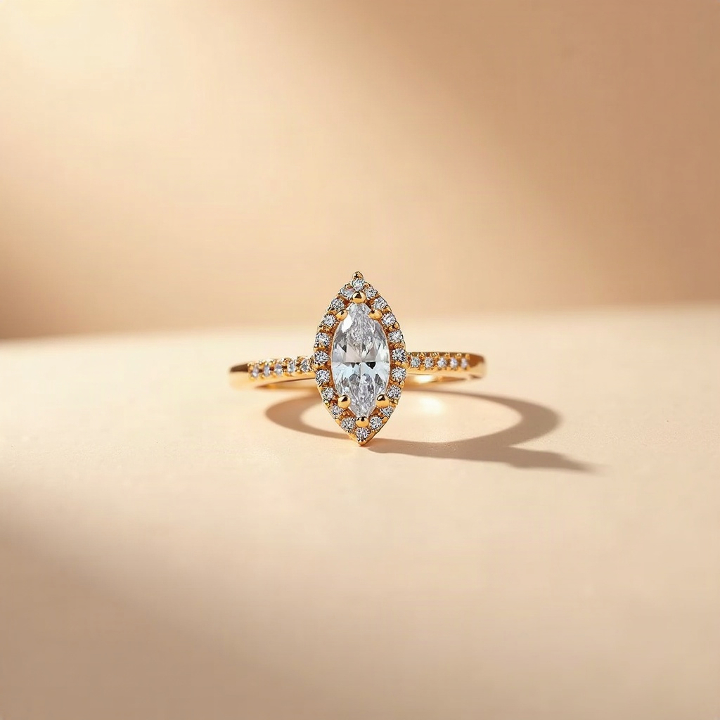 Marquise Diamond Ring