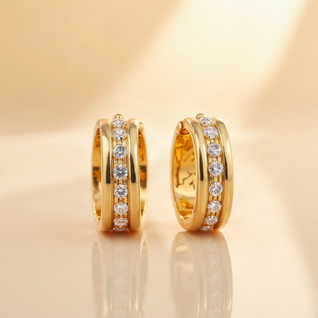 Gold Bali Hoops