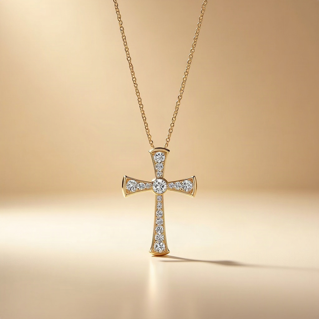 Diamond Cross Pendant