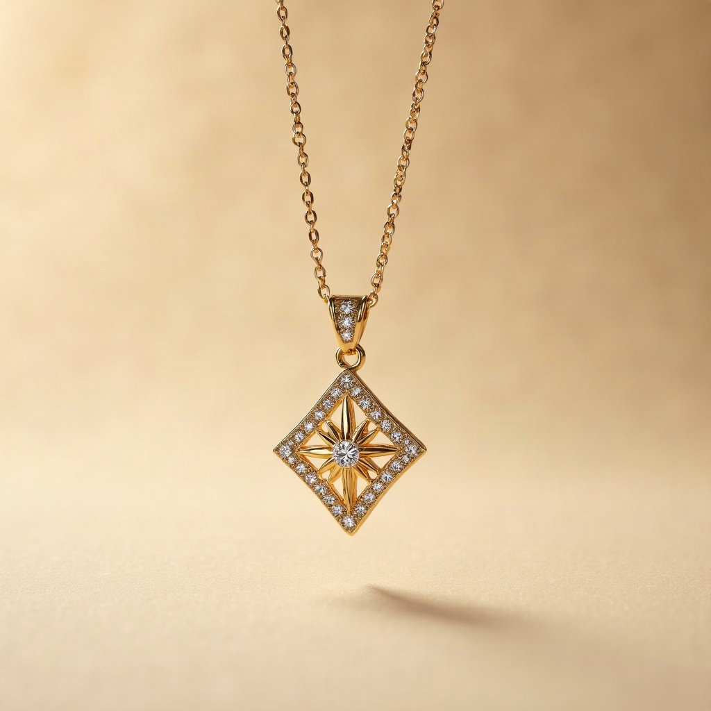 Krishna Gold Pendant