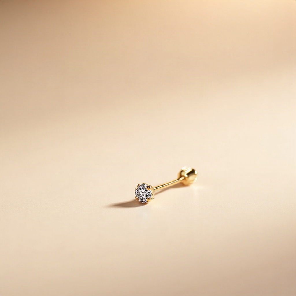 Delicate Diamond Nose Stud