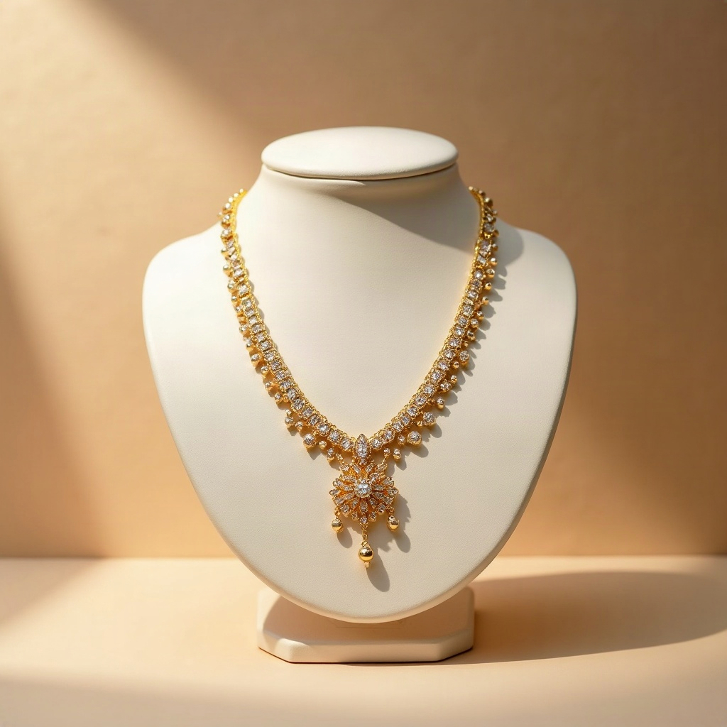 Gold Temple Necklace