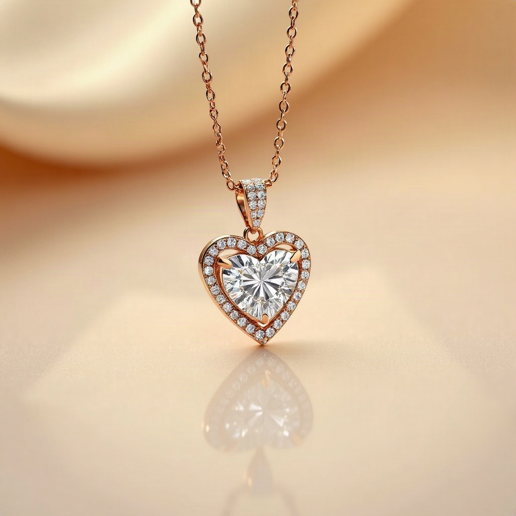 Heart Diamond Pendant