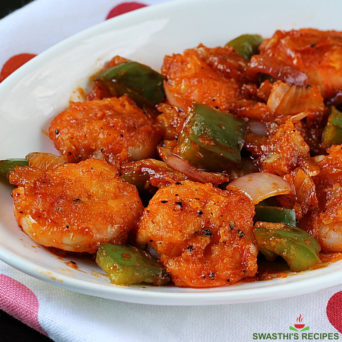 Chilli Prawns