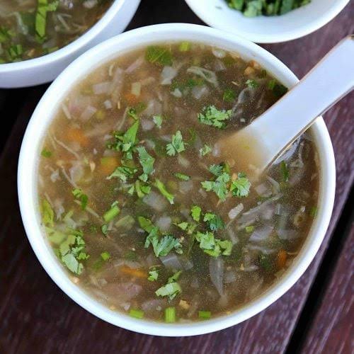 Chicken Lemon Coriander Soup
