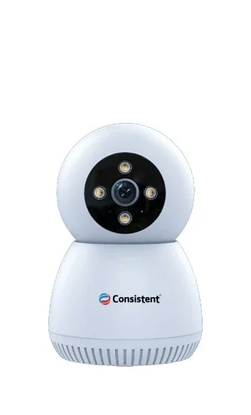 Consistent Wireless Wi-Fi 3MP Mini Robot Camera CEYE Series | Pan Tilt | Smart Human Detection | CT-CM-W3MPATC