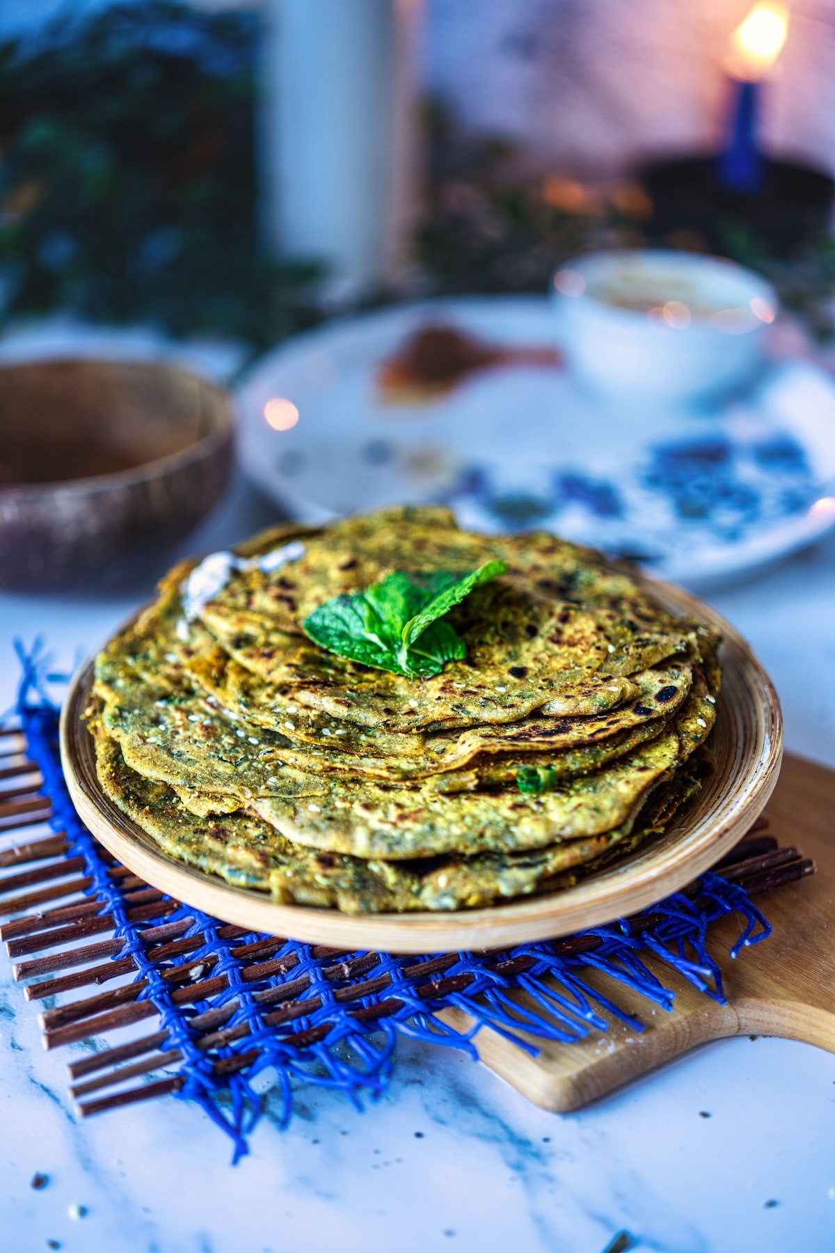 Pudina Paratha