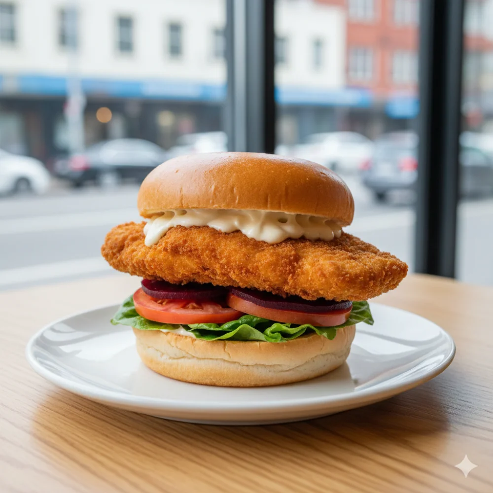 Chicken Snitty Burger turkish