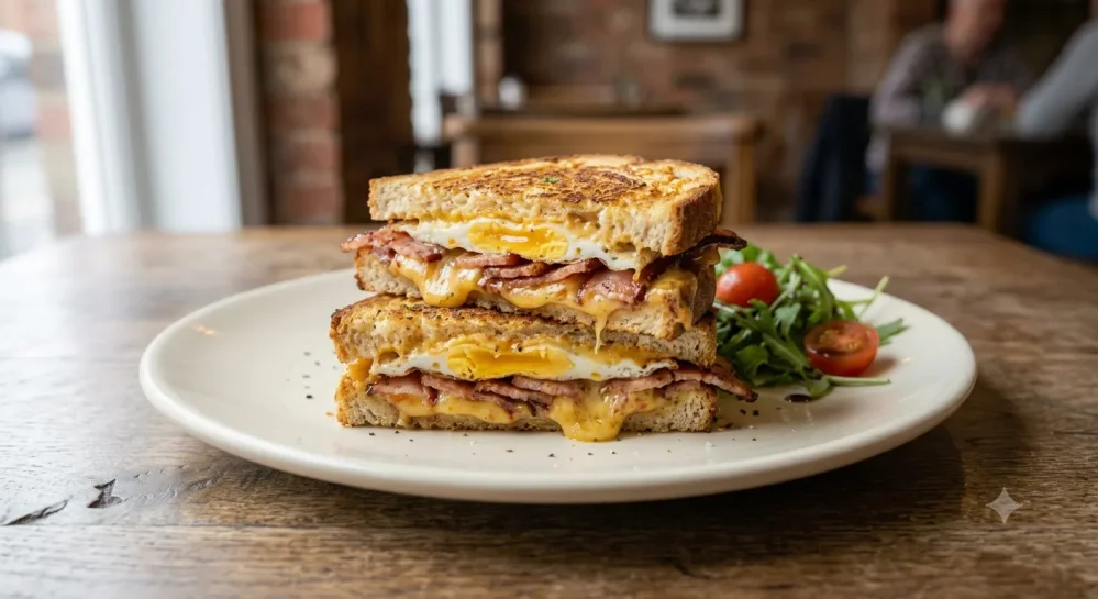 B + E Cheese Toastie