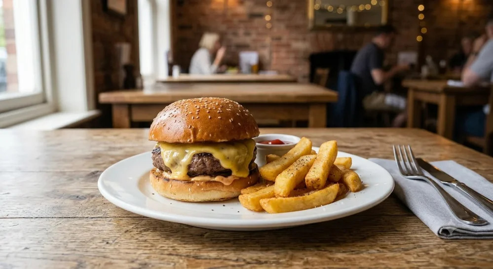 Cheeseburger + Chips